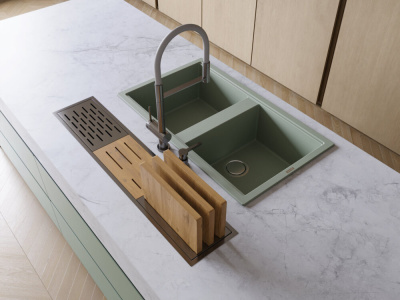 Кухонная мойка OMOIKIRI Kitagawa 86-2 gb-p