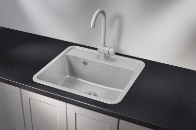 Кухонная мойка GRANULA ST-5601, БАЗАЛЬТ