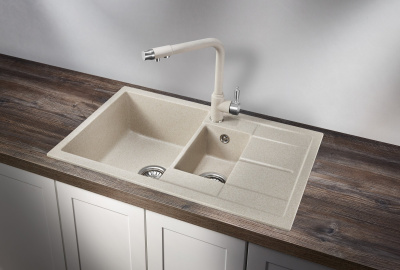 Кухонная мойка GRANULA GR-7802, ПИРИТ