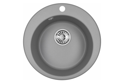 Кухонная мойка GRANULA GR-4801, АЛЮМИНИУМ