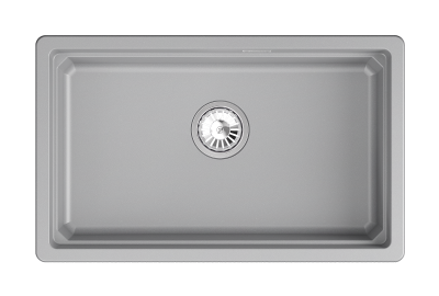 Кухонная мойка GRANULA KS-7303U, АЛЮМИНИУМ
