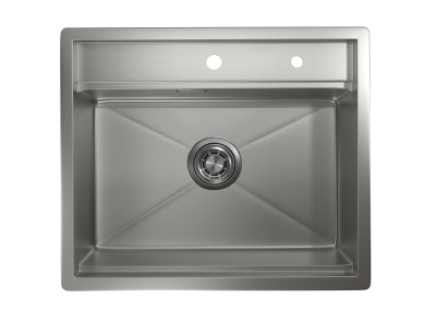 Кухонная мойка GRANULA KS-6051, СТАЛЬ МАТОВАЯ