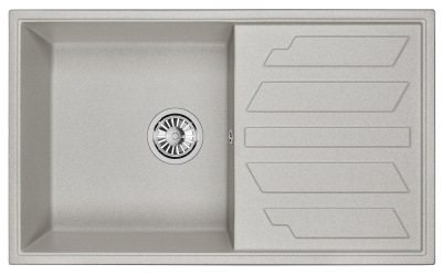 Кухонная мойка GRANULA GR-8601, БАЗАЛЬТ