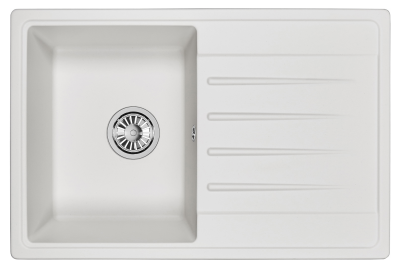 Кухонная мойка GRANULA ST-7602, БЕЛЫЙ
