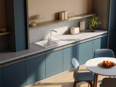 Кухонная мойка OMOIKIRI Sumi 78A-LB wg