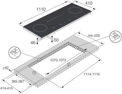 Варочная поверхность индукционная Asko HID144MFC