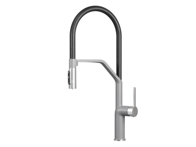 Кухонный смеситель GRANULA GR-9012, АЛЮМИНИУМ