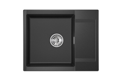 Кухонная мойка GRANULA ES-6202, ЧЁРНЫЙ