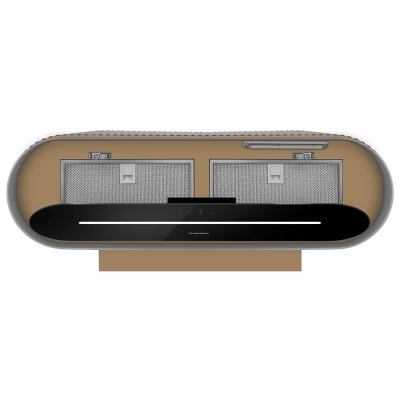 Кухонная вытяжка MAUNFELD Design MURANO 80 золотой