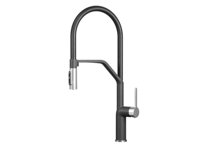 Кухонный смеситель GRANULA GR-9012, ЧЁРНЫЙ