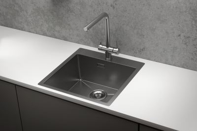 Кухонная мойка GRANULA GR-5151, СТАЛЬ САТИН