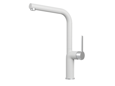 Кухонный смеситель GRANULA GR-9502, АРКТИК (БЕЛЫЙ)