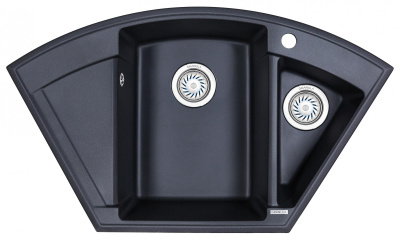 Кухонная мойка Granula GR-9001 шварц 900х520мм