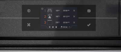 Духовой шкаф компактный с приготовлением на пару Asko OCSM8478G