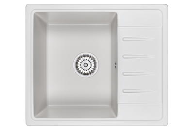 Кухонная мойка GRANULA ST-5803, БЕЛЫЙ