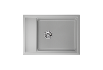 Кухонная мойка GRANULA KS-7305, АРКТИК (БЕЛЫЙ)