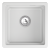 Кухонная мойка GRANULA KS-4501U, АРКТИК (БЕЛЫЙ)