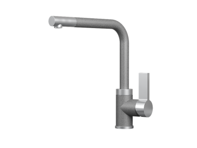 Кухонный смеситель GRANULA GR-5504, ГРАФИТ