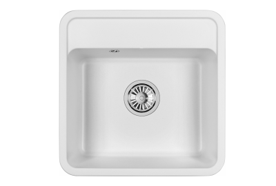 Кухонная мойка GRANULA ST-5001, БЕЛЫЙ