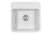 Кухонная мойка GRANULA ST-5001, БЕЛЫЙ