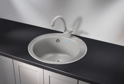 Кухонная мойка GRANULA ST-4802, БАЗАЛЬТ
