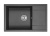 Кухонная мойка GRANULA GR-7805, ЧЁРНЫЙ