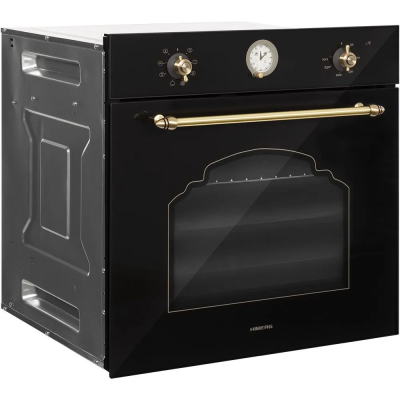 Электрический духовой шкаф Hiberg VM 6382 BR черный