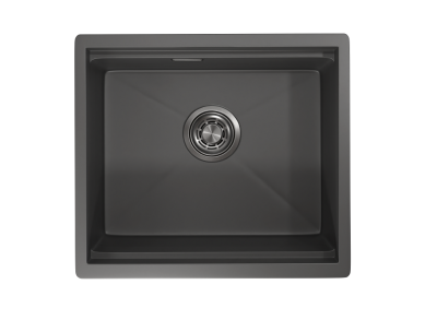 Кухонная мойка GRANULA KS-5045U, ГРАФИТ МАТОВЫЙ
