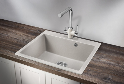 Кухонная мойка GRANULA GR-6001, БАЗАЛЬТ