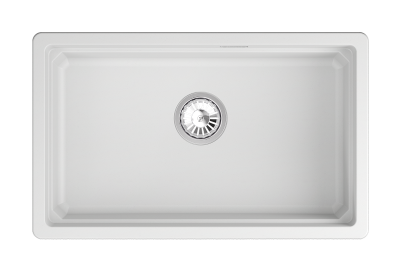 Кухонная мойка GRANULA KS-7303U, АРКТИК (БЕЛЫЙ)