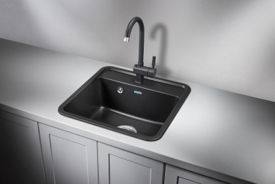 Кухонная мойка GRANULA ST-5001, ЧЁРНЫЙ