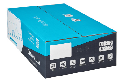 Кухонная мойка GRANULA GR-8601, ЧЁРНЫЙ