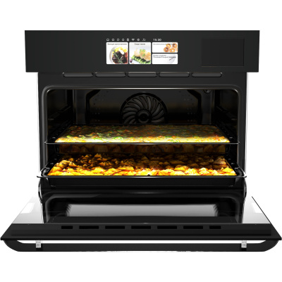Электрический духовой шкаф с функцией пароварки Hiberg S-VM 5615 B I-SMART