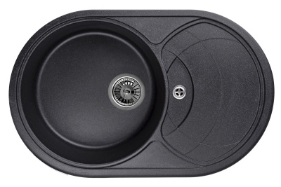 Кухонная мойка Granula GR-7801 чёрный 775х495мм