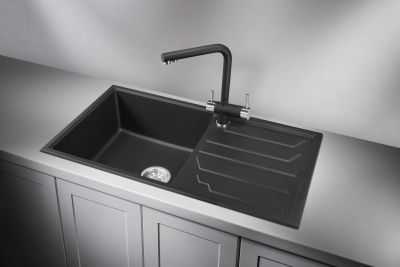 Кухонная мойка GRANULA GR-8601, ТУРМАЛИН