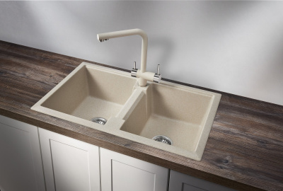 Кухонная мойка GRANULA GR-8101, ПИРИТ