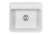 Кухонная мойка GRANULA ST-5601, БЕЛЫЙ