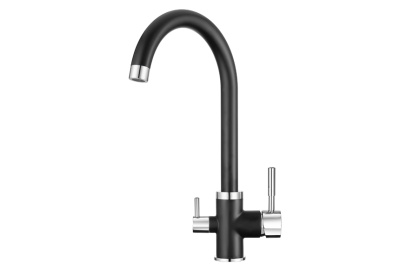 Кухонный смеситель GRANULA  GR-2168, ТУРМАЛИН