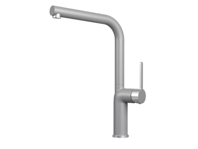 Кухонный смеситель GRANULA GR-9502, АЛЮМИНИУМ