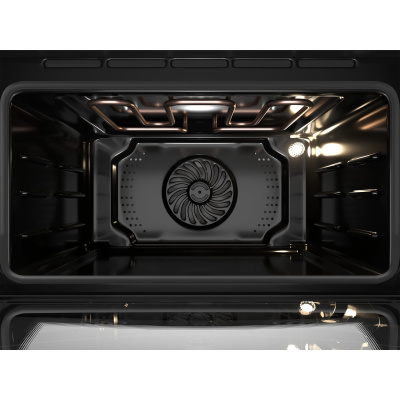 Электрический духовой шкаф с функцией пароварки Hiberg S-VMF 5515 B SMART