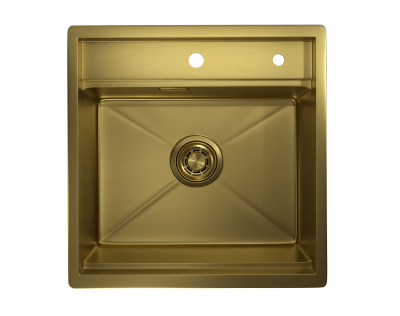 Кухонная мойка GRANULA KS-5051, ЗОЛОТО САТИН