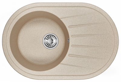 Кухонная мойка GRANULA ST-7601, БЕЖЕВЫЙ