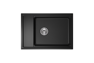 Кухонная мойка GRANULA KS-7305, ЧЁРНЫЙ