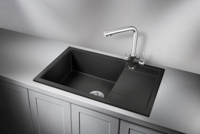 Кухонная мойка GRANULA GR-7805, ТУРМАЛИН