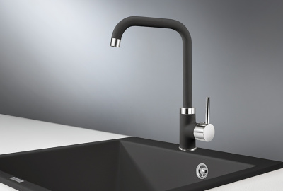 Кухонный смеситель GRANULA  0041, ТУРМАЛИН