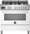 Кухонный блок Bertazzoni Professional PRO96L1EBIT Кухонный блок Bertazzoni Professional PRO96L1EBIT