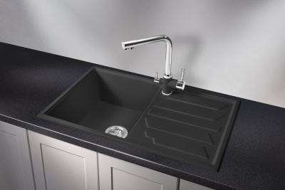 Кухонная мойка GRANULA GR-8002, ТУРМАЛИН