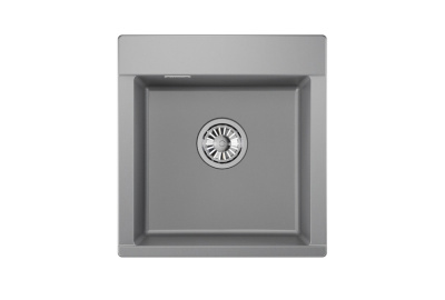 Кухонная мойка GRANULA ES-4701, АЛЮМИНИУМ