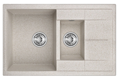 Кухонная мойка GRANULA GR-7802, ПИРИТ
