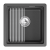 Кухонная мойка GRANULA KS-4501U, ЧЁРНЫЙ Кухонная мойка GRANULA KS-4501U, ЧЁРНЫЙ
